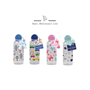 ⭐️ 600ml Printed Kids Drinks Bottles