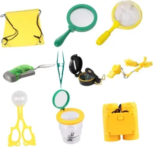 10Pcs Observing Kit for Wilderness Exploration Tools Lightweight Hiking Educational for Insect Observation Nature