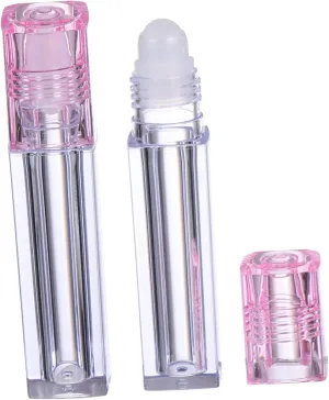 10Pcs Plastic Roller Bottles for Essential Oils Lip Gloss and Fragrance Leak Design Travel for Handbag and Yoga Bag Use