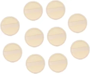 10Pcs Round Loofah Bath Pads Exfoliating Scrubbers for Shower Gentle Skin Soft Durable Material for Neck Shoulders and Feet Exfoliation