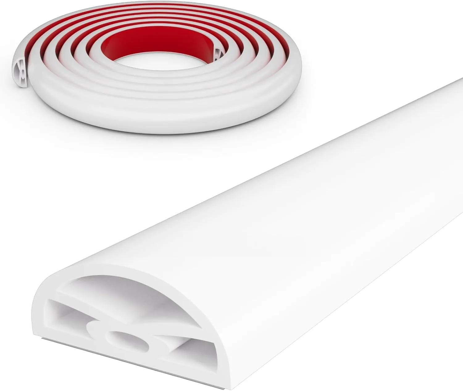 118” White Shower Threshold Water Dam Stopper for Dry and Wet Separation,Self Adhesive Collapsible Walk in Shower Splash Guard Seal Strip,Silicone Sink Edge Water Barrrier for Bathroom and Kitchen