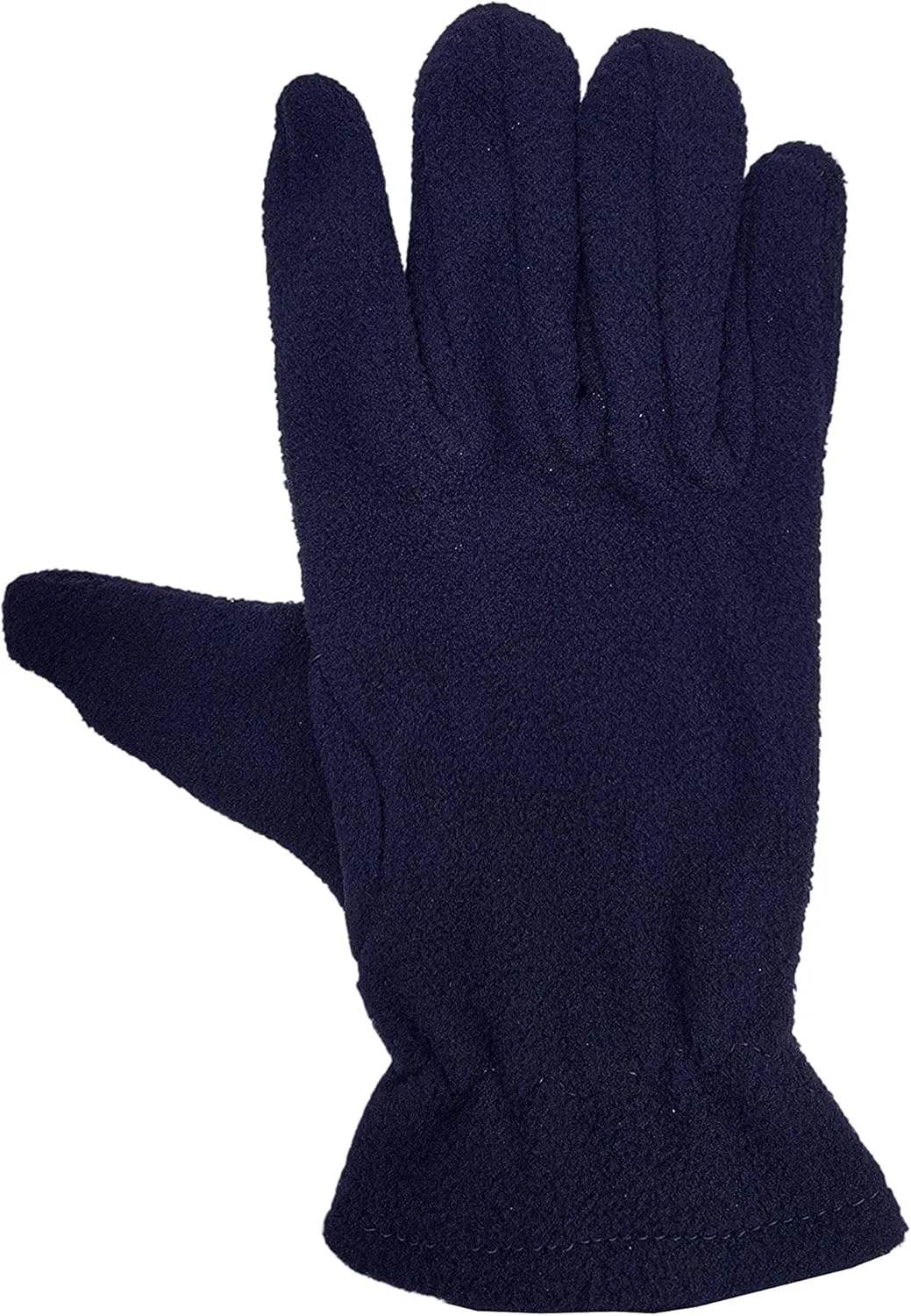 12 Pair Winter Fleece Gloves, Thermal Soft Warm Cozy Sports Glove, Mens Womens Unisex