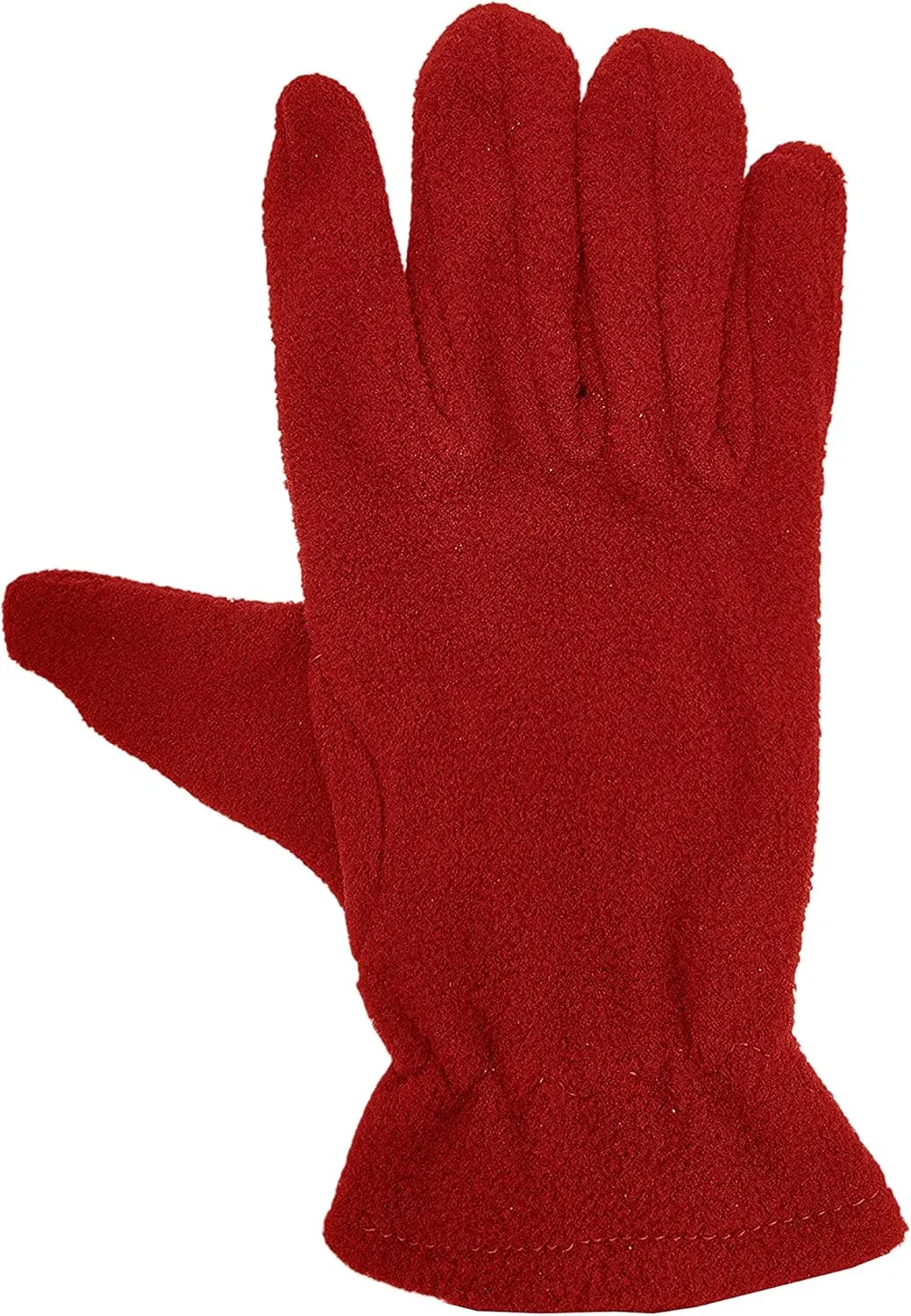 12 Pair Winter Fleece Gloves, Thermal Soft Warm Cozy Sports Glove, Mens Womens Unisex