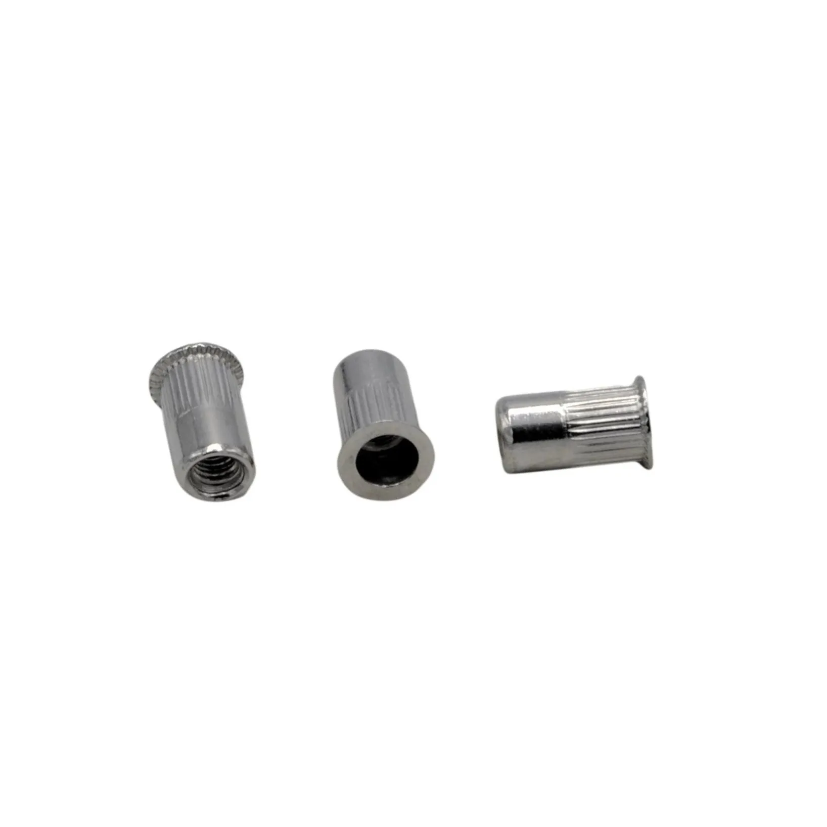 120pc Assorted Small Flange Stainless Steel Nutsert Grab Kit - M3 to M10