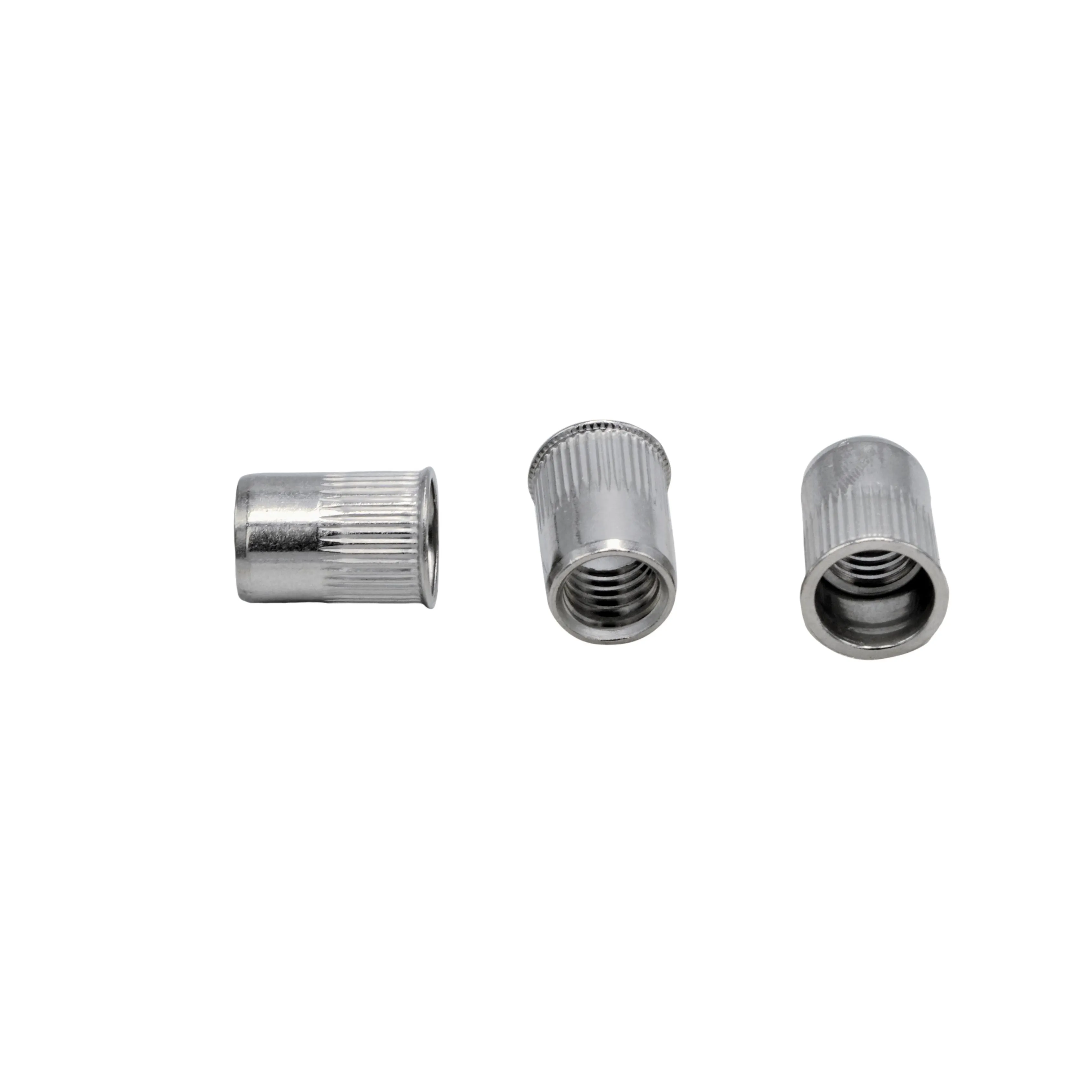 120pc Assorted Small Flange Stainless Steel Nutsert Grab Kit - M3 to M10
