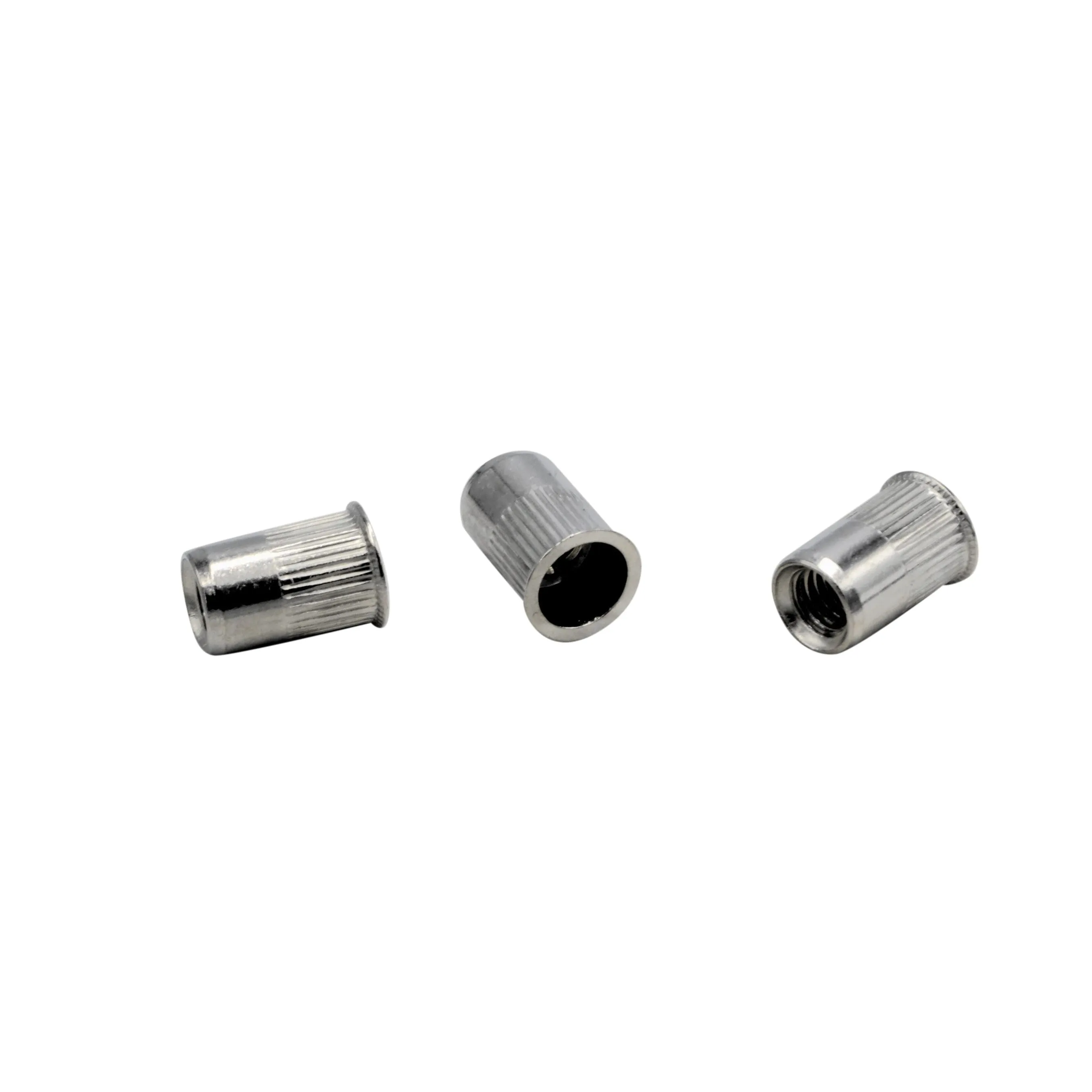 120pc Assorted Small Flange Stainless Steel Nutsert Grab Kit - M3 to M10