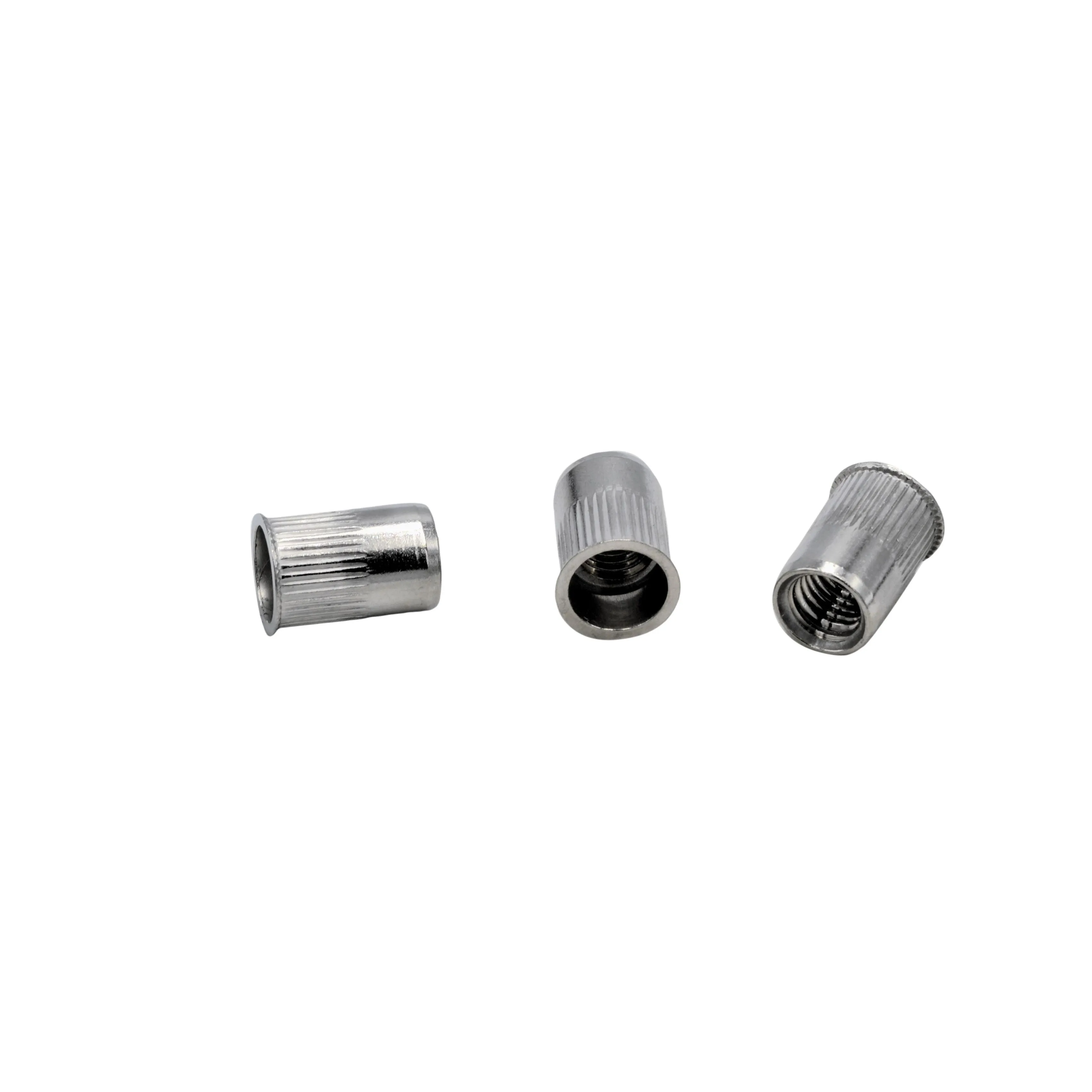 120pc Assorted Small Flange Stainless Steel Nutsert Grab Kit - M3 to M10