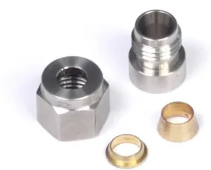 1/4in Stainless Steel Weld-On Kit (Incl Nut & Ferrule) (HT-010812)