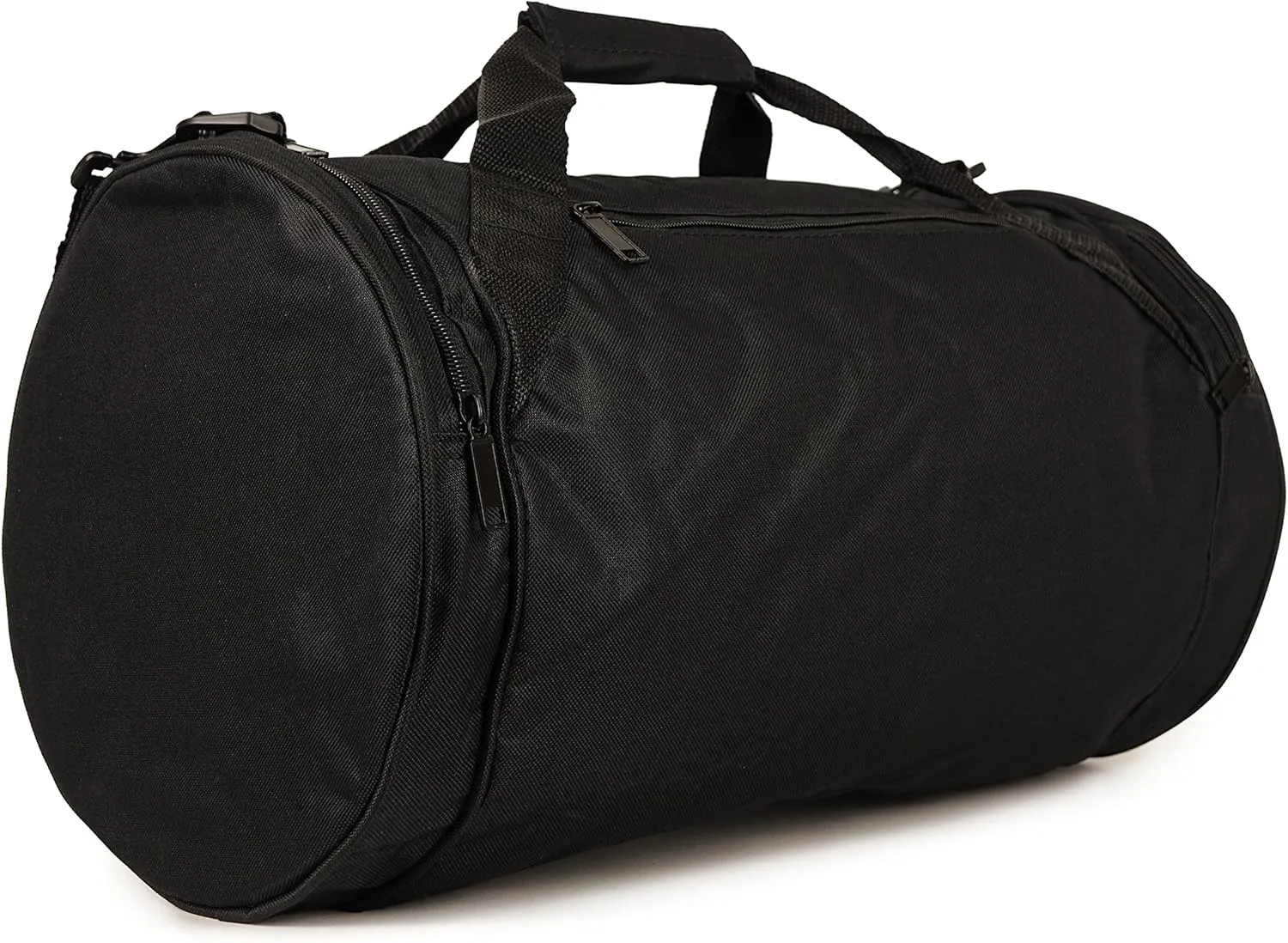 18" Compact Round Duffel Traveling Bag, Sports Gym Bag (Roll Duffle Bag)
