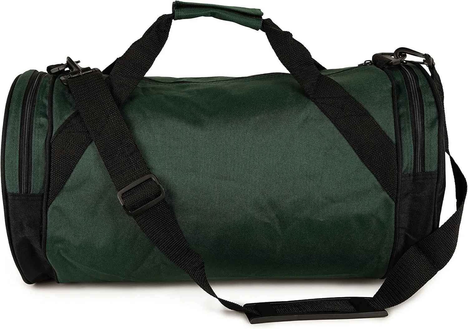 18" Compact Round Duffel Traveling Bag, Sports Gym Bag (Roll Duffle Bag)