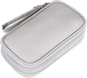 1pc Portable Earphone Handbag Digital Electronics Organizer Pouch for Cables U Disks and Accessories Compact Travel Sundries Bag