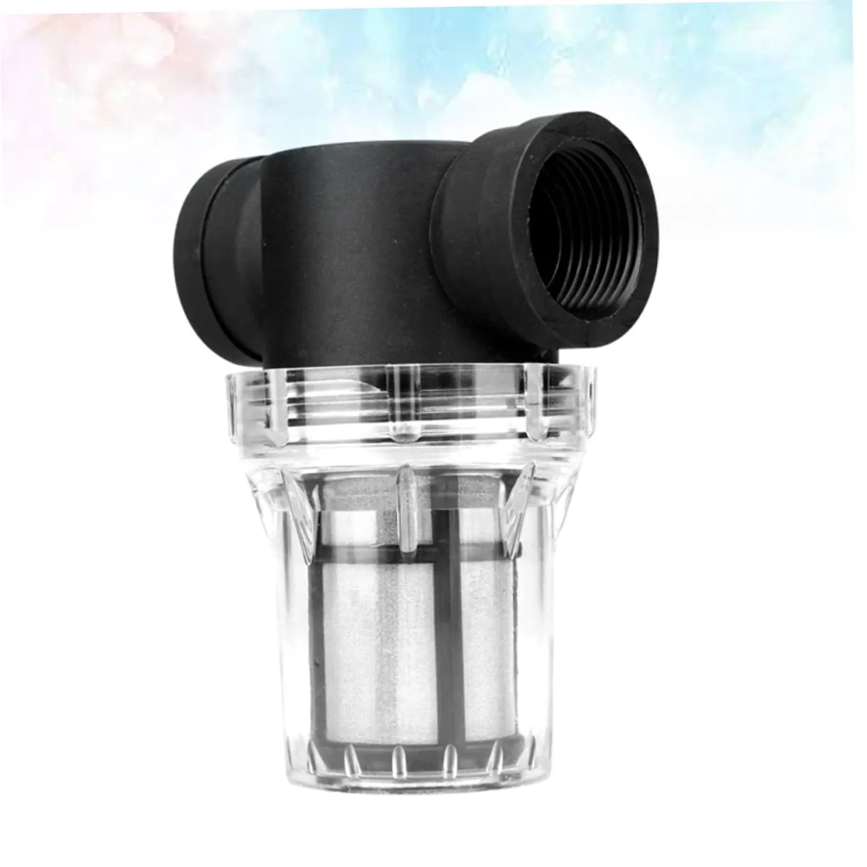 1pc Water Purifier from Faucet Water Purifier, Black, T27T1613D7IZ18P