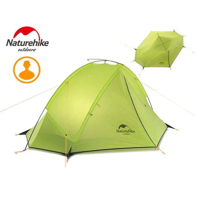 2 NatureHike Tent Persons Price drop Winter Windproof Optimized Layer Tourist Waterproof Tagar Double Professional