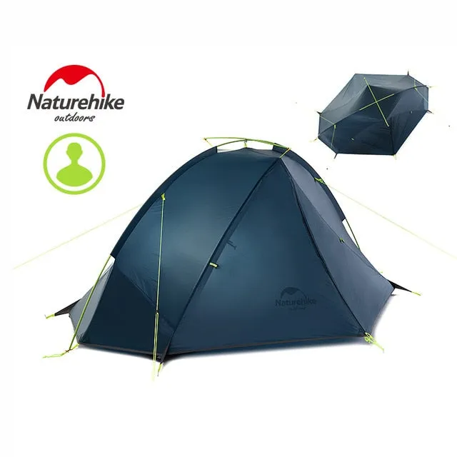 2 NatureHike Tent Persons Price drop Winter Windproof Optimized Layer Tourist Waterproof Tagar Double Professional