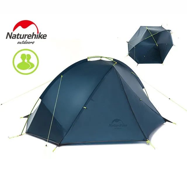 2 NatureHike Tent Persons Price drop Winter Windproof Optimized Layer Tourist Waterproof Tagar Double Professional