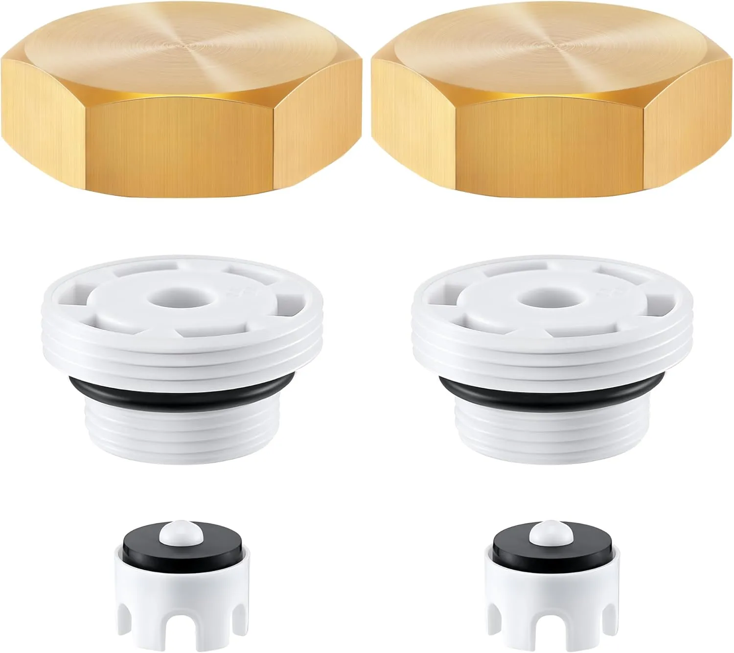 2 Pack Anti Siphon Valve Repair Kit, Outdoor Frost Free Faucet, Vacuum Breaker Repair Kit Compatible with Legend LEG-108-903 T550 T550A, Frost Free Faucet Repair Kit for Outside Faucet Repair
