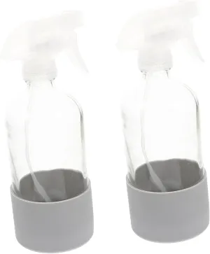 2 Sets Glass Spray Bottle Empty Refillable Sprayer Spray Bottles Small Continuous Spray Bottle Cleaning Spray Bottles Hair Spray Bottles Mini Spray Bottles Setting Spray