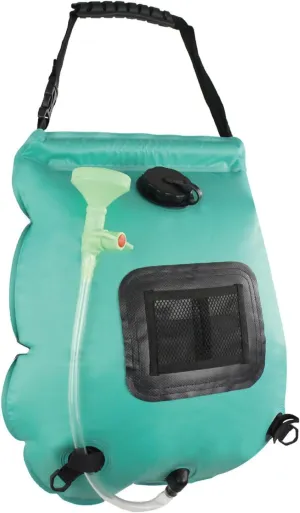 20L Outdoor Solar Shower Bag - Portable Camping Shower for Hiking, Beach, and Fishing