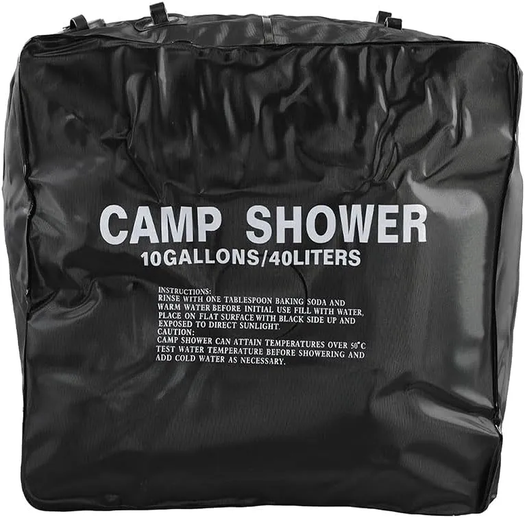20L/40L Portable Camp Shower Bag Outdoor Shower Bags Portable Folding Water Bag Camping Shower Camping Hiking Travel Supplies