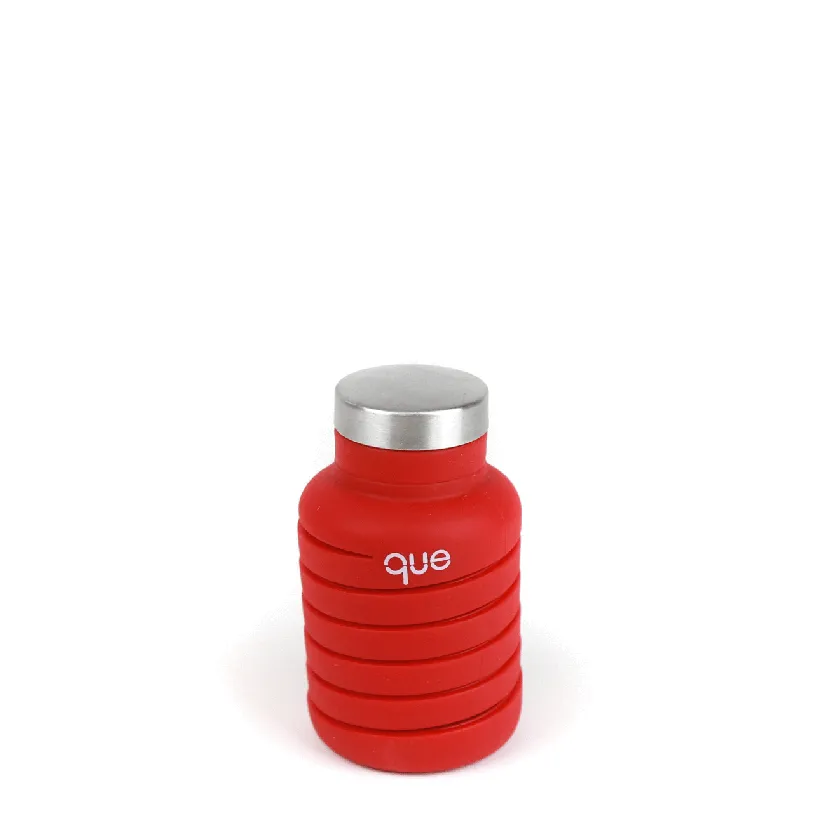 20oz Collapsible Water Bottle - Bonfire Red