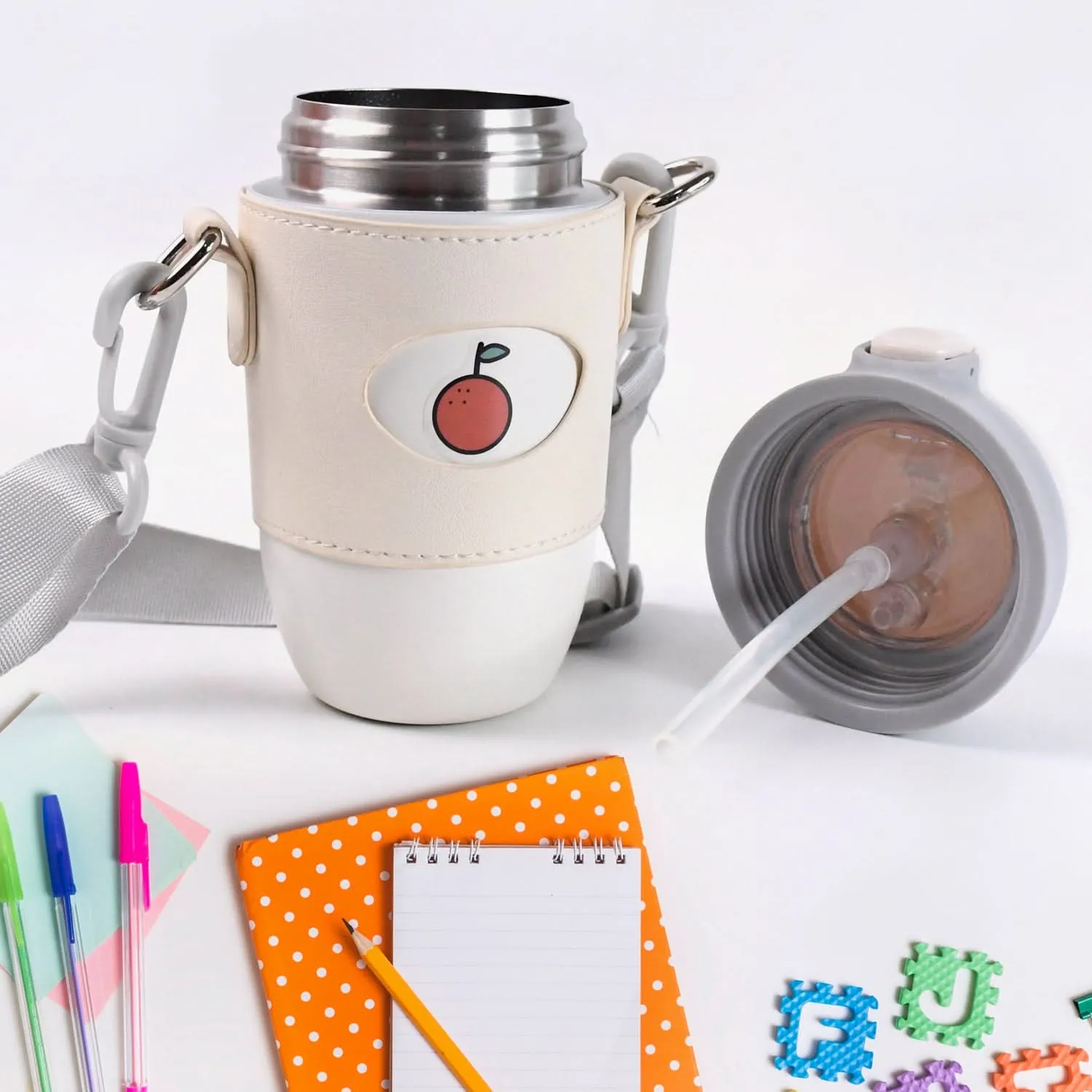 350ml Stainless Steel Leakproof Insulated Kids Bottle