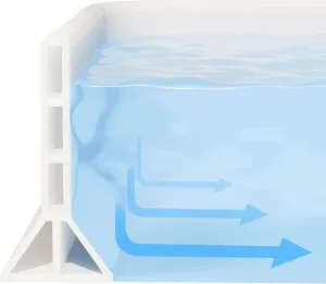 3.8'' High Shower Threshold Water Dam Collapsible 70IN Shower Water Splash Guard for Shower Water Blocker for Wet and Dry Separation Bathroom and Kitchen (70 Inch)