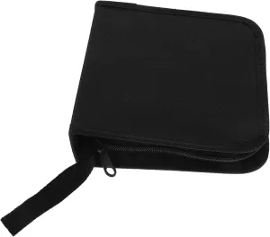 40 Capacity Cd Case Holder Bulk Cd Storage Bag Portable Organizer Hard Plastic Compact Disc Storage Rack