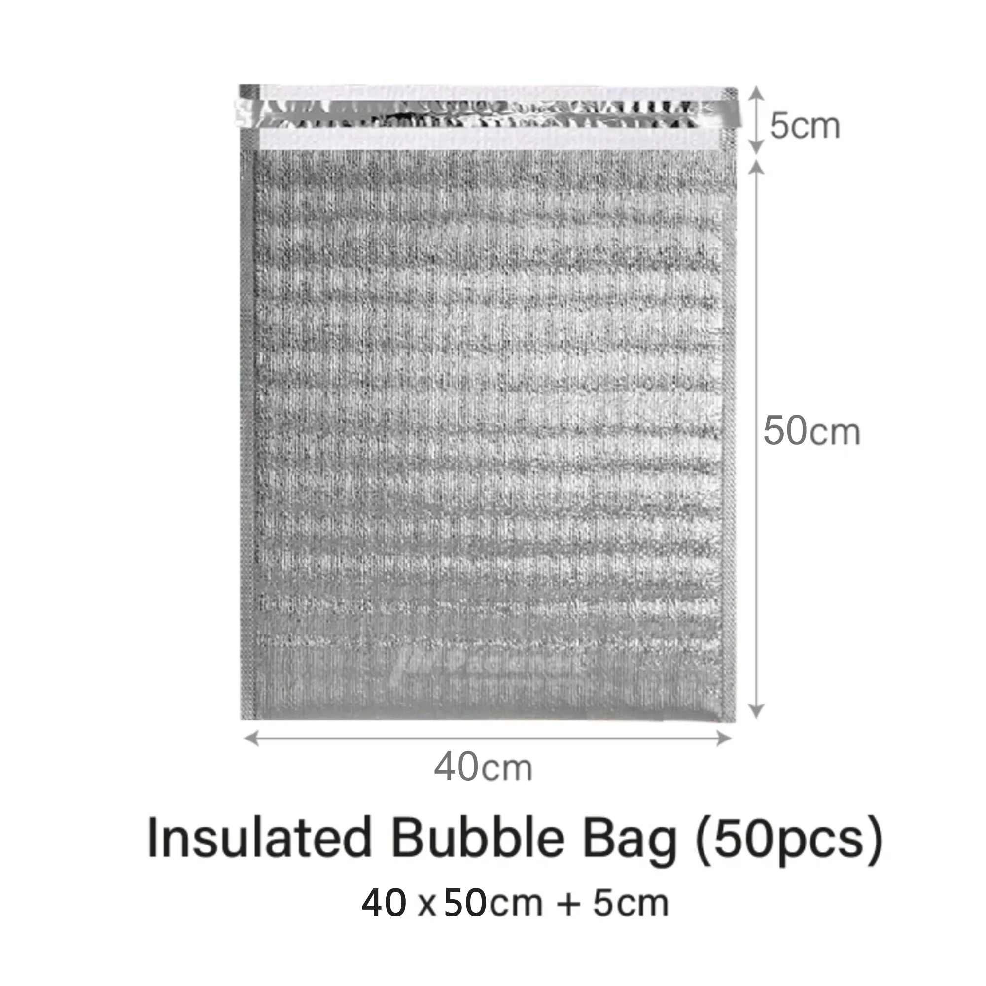 40 x 50cm Insulated Bubble Bag (50pcs)