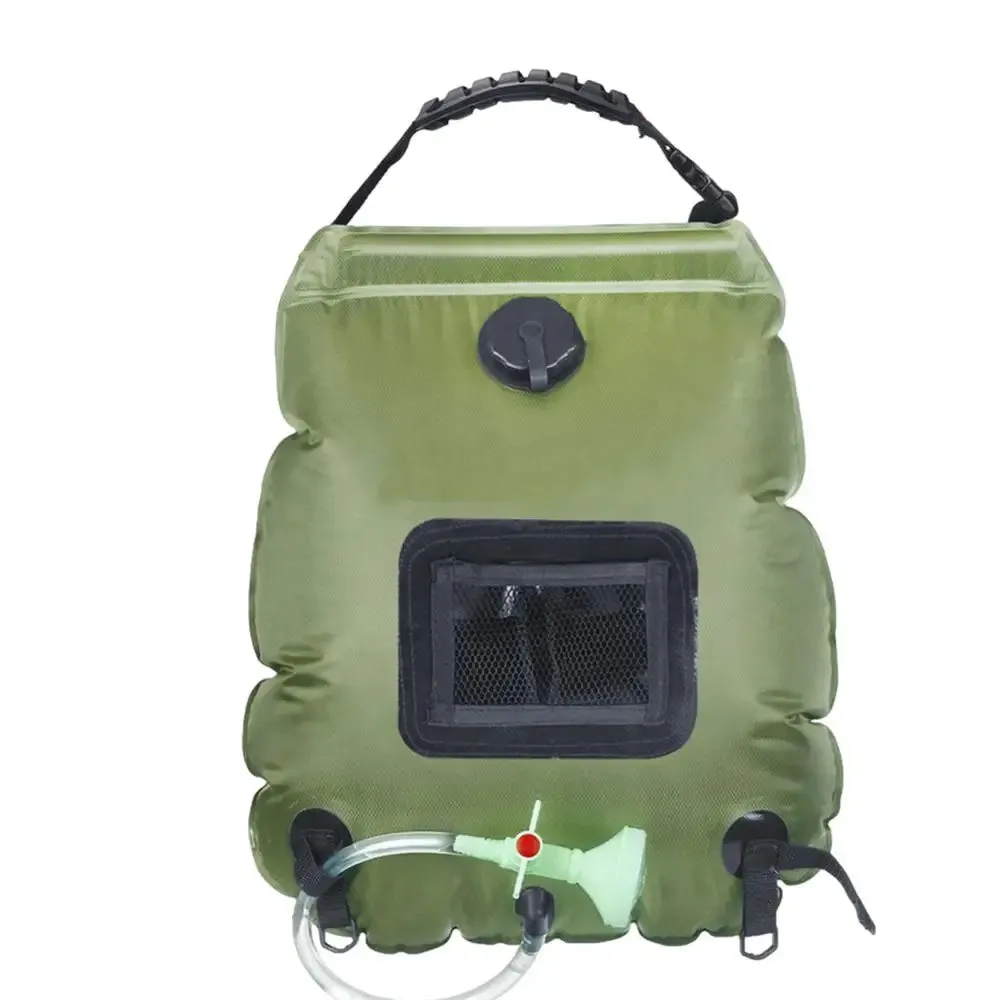 5.3-Gallon Solar Heating Camping Shower Bag