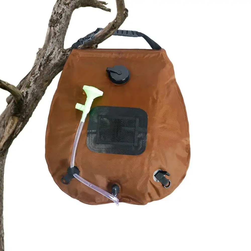 5.3-Gallon Solar Heating Camping Shower Bag