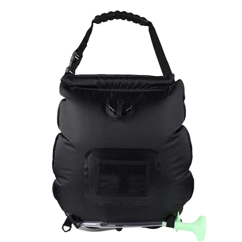 5.3-Gallon Solar Heating Camping Shower Bag