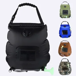 5.3-Gallon Solar Heating Camping Shower Bag
