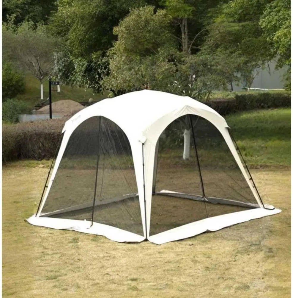 54% More Space Compared to Standard 10x10 ft Pop Up Canopy Tent, Instant Screen House with Mosquito Net, Portable Waterproof Gazebo for Backyard, Patio, Picnic, Outdoor Quick Setup Folding Insect