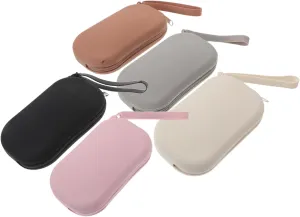 5pcs Silicone Storage Bag Small Zipper Makeup Organizer Waterproof Zipper Toiletry Bag Cute Makeup Bag Small Portable Makeup Bag Compact Travel Makeup Case Mini Wallet