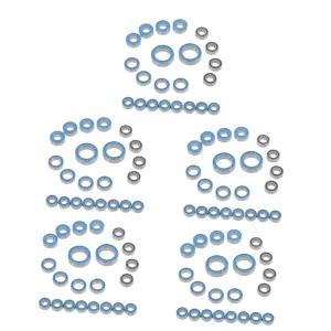 5sets Crawler Upgrade Bearing Kit for Remote-Control Racing Cars Precision Bearings for Trxm Including Enhanced Performance Stability