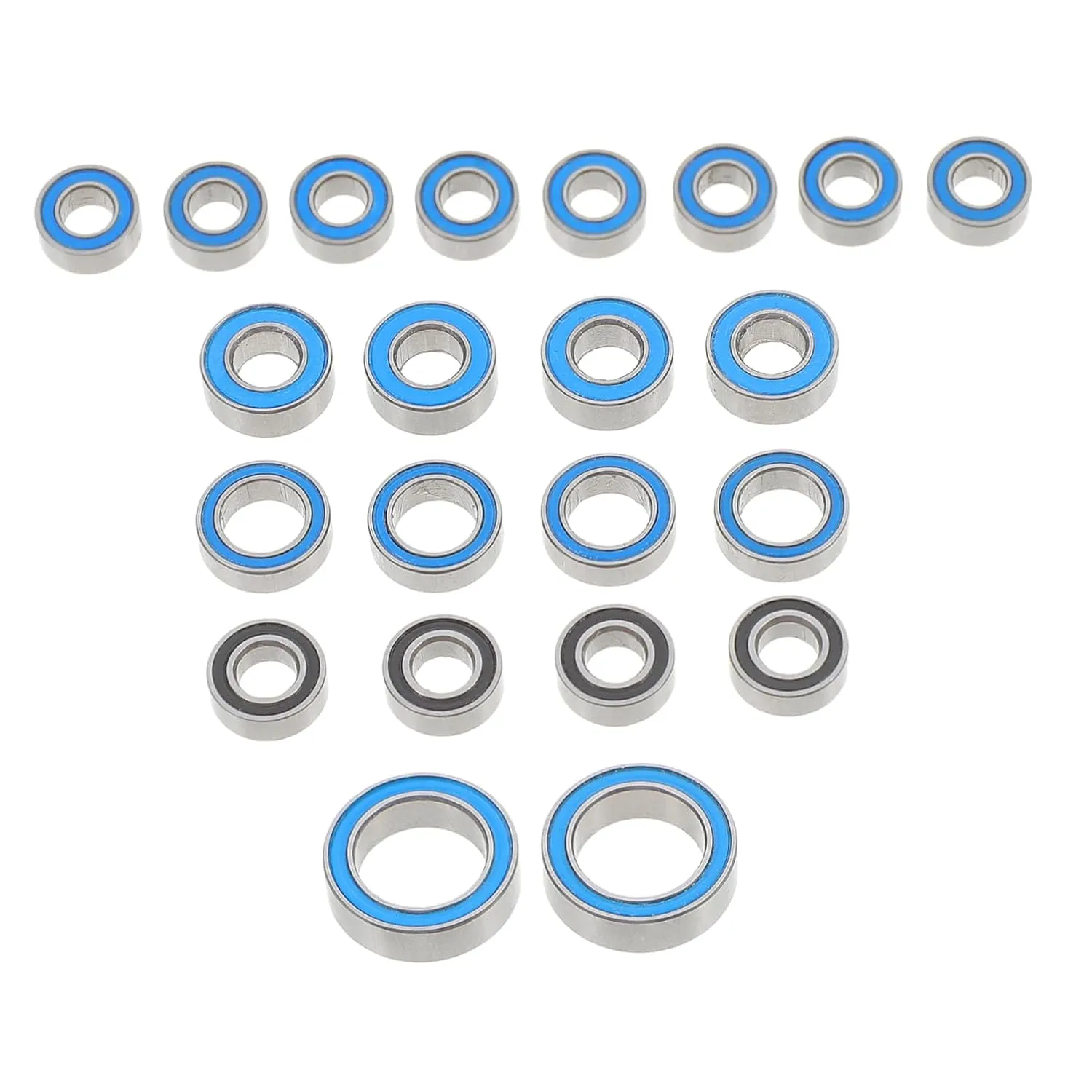5sets Crawler Upgrade Bearing Kit for Remote-Control Racing Cars Precision Bearings for Trxm Including Enhanced Performance Stability