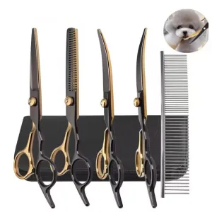 6.5 Inch Dog Grooming Scissors Kit-