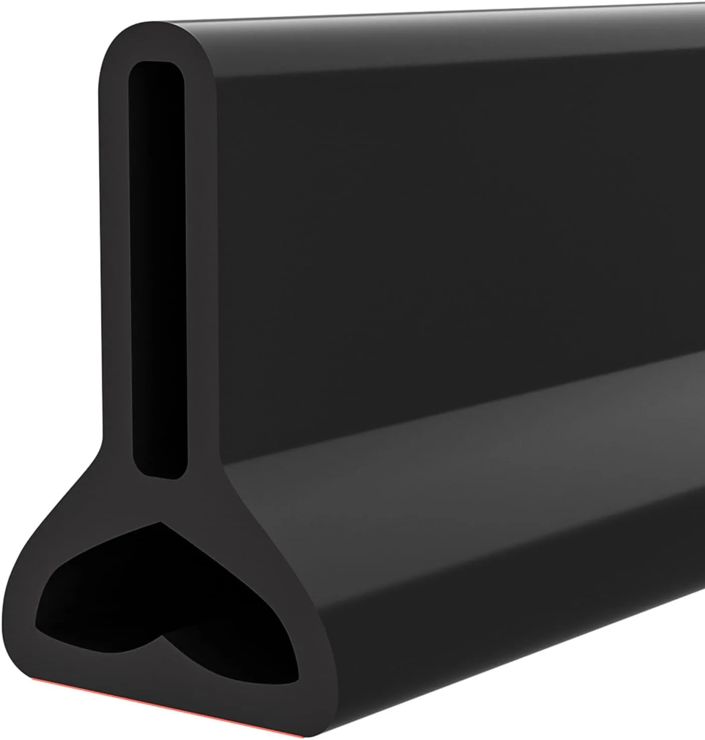 74 IN Shower Threshold Water Dam Collapsible Shower Water Splash Guard for Curbless Bath Shower Barrier Water Stopper for Wet and Dry Separation Bathroom and Kitchen (Black/6.2 FT)
