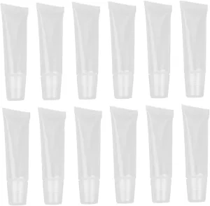 80pcs Transparent Travel Cosmetic Dispenser Reusable Squeeze Bottles for Lip Balm Creams and Liquids Lightweight and Portable Makeup Storage Containers