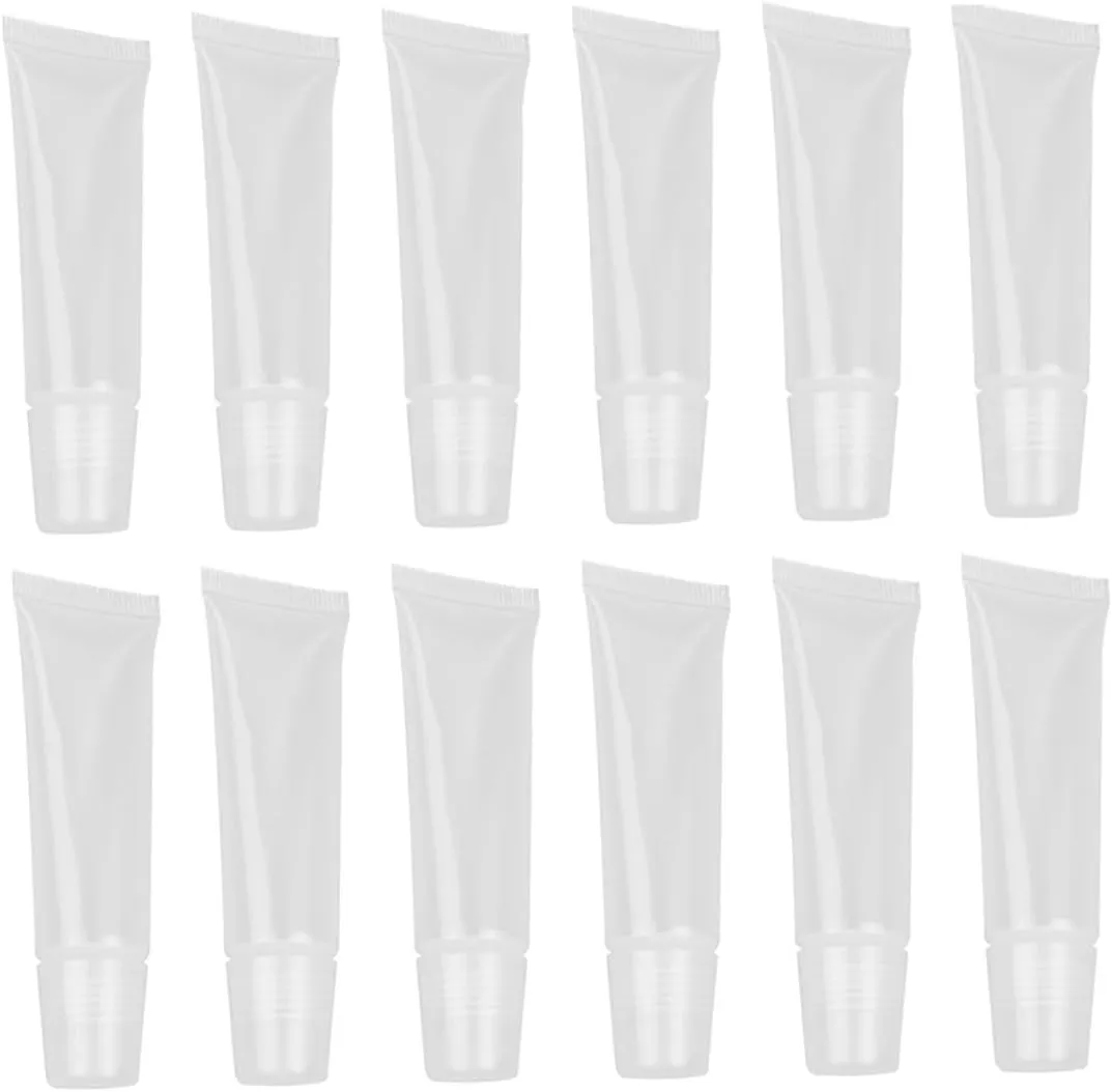 80pcs Transparent Travel Cosmetic Dispenser Reusable Squeeze Bottles for Lip Balm Creams and Liquids Lightweight and Portable Makeup Storage Containers