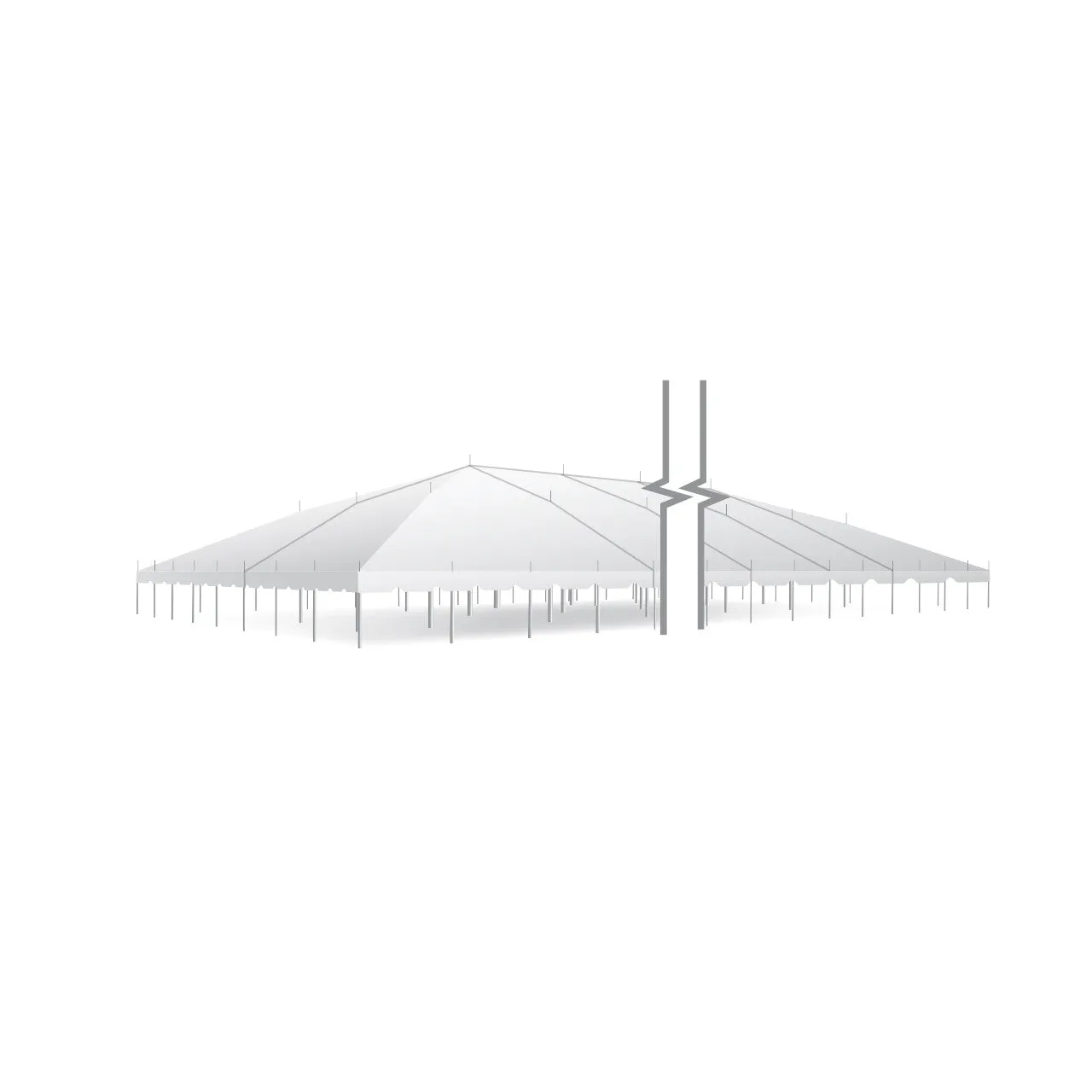 80x320 Classic Series Pole Tent