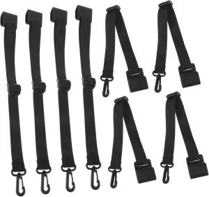 8pcs Tent Hanging Hooks Reusable Multi Purpose Shelter Hooks for Easy Outdoor Setup Lightweight and Portable Canopy Accessories for Camping and Events