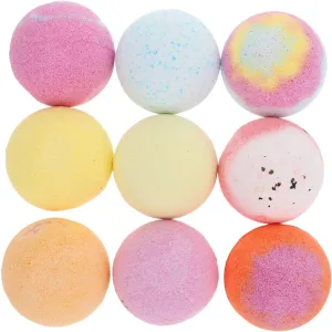 9pcs Natural Bath Salt Essential Oils Relaxing Shower for Soothing Bathing for Family and Friends