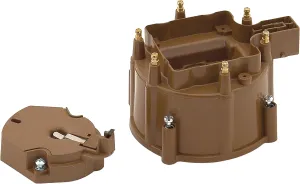 ACCEL 8129 Distributor Cap & Rotor Kit - HEI Style - Brown
