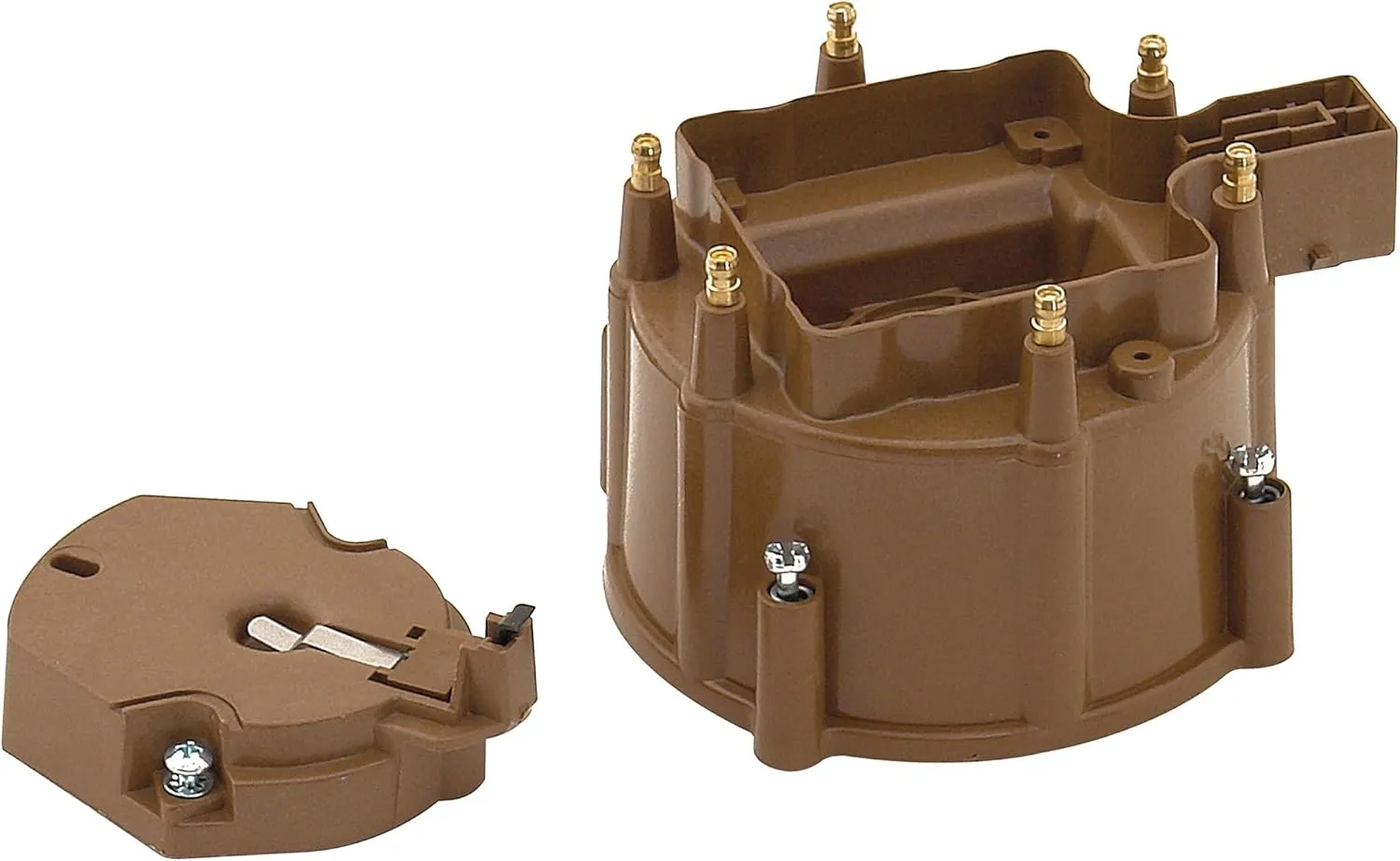 ACCEL 8129 Distributor Cap & Rotor Kit - HEI Style - Brown