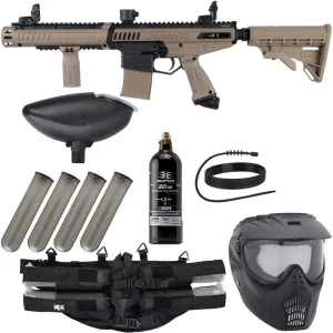 Action Village Tippmann Stormer Elite Dual Fed Epic Paintball Gun Package Kit