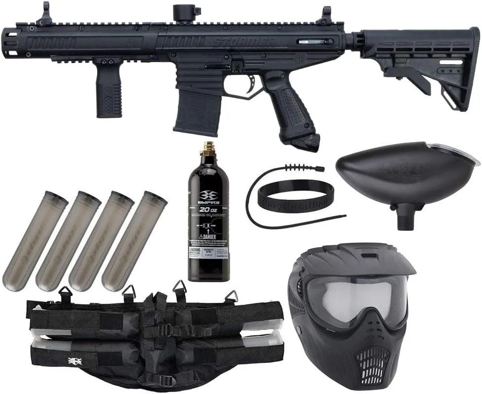 Action Village Tippmann Stormer Elite Dual Fed Epic Paintball Package Kits