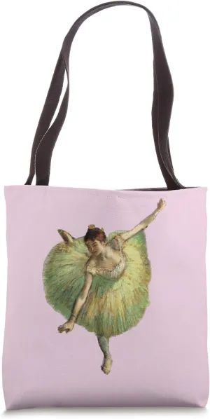 Adults Ballet dancer practice kit. Degas ballerina graphic Tote Bag