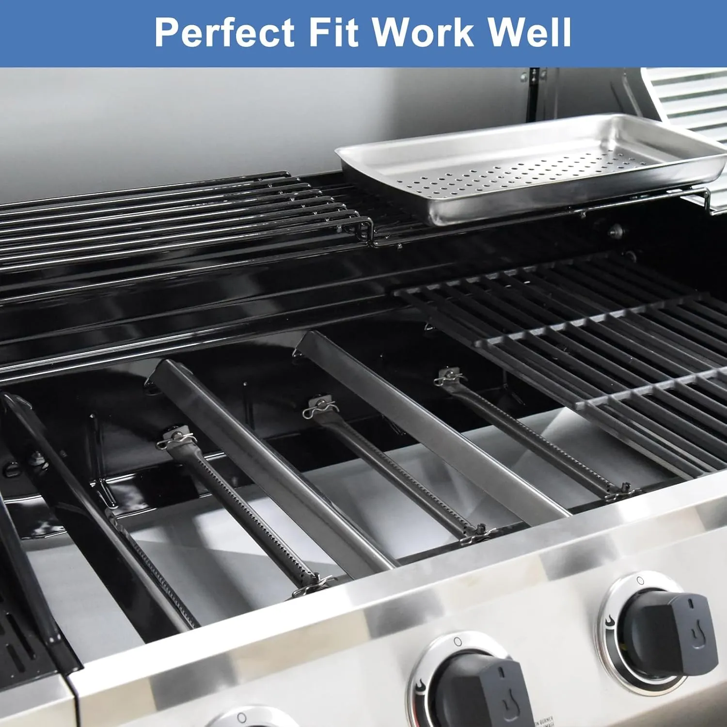 Adviace Grill Replacement Parts for Charbroil 463229521 463229021 463228622 463259223 463284422 Performance Series 6-Burner Gas Grill Models