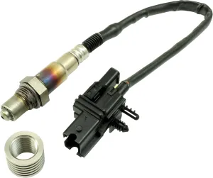 AEM 30-2063 4-Channel Wideband UEGO Sensor with Stainless Tall Manifold Bung Install Kit